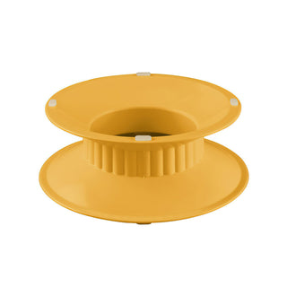 G.E.T. Enterprises ML-107-BK GET Melamine Pedestal, 8 1/2" Diameter, Black - Default Title