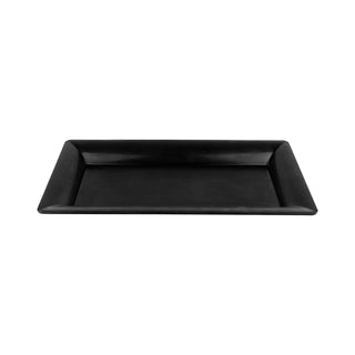 G.E.T. Enterprises GET Bake and Brew Melamine Tray, Black, 3/Case - 19"