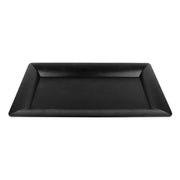 G.E.T. Enterprises GET Bake and Brew Melamine Tray, Black, 3/Case - 21 1/4"