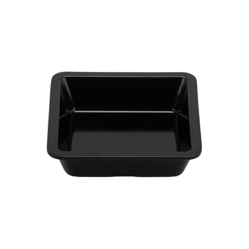 G.E.T. Enterprises ML-122 GET Milano Melamine Dish, 6 oz., 12/Case - Black