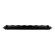 G.E.T. Enterprises ML-129-BK GET Bake and Brew Melamine Tray, 5 1/4" x 21", Black, 12/Pack - photo 3