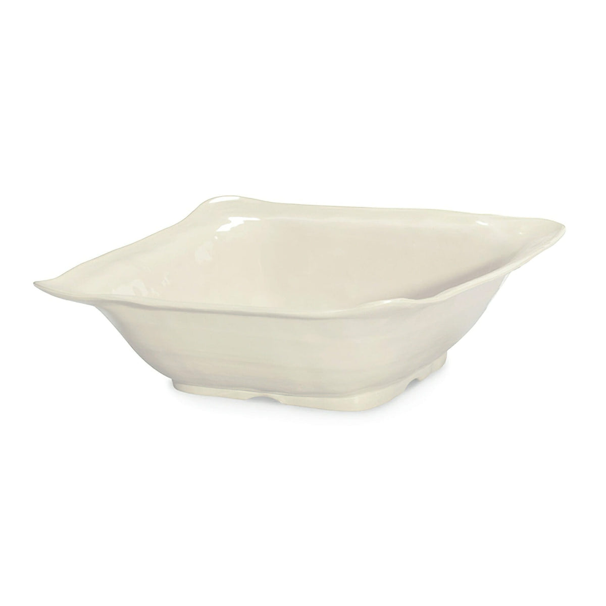 G.E.T. Enterprises ML-132-IV GET New Yorker Melamine Serving Bowl, 6 qt., Ivory - Default Title