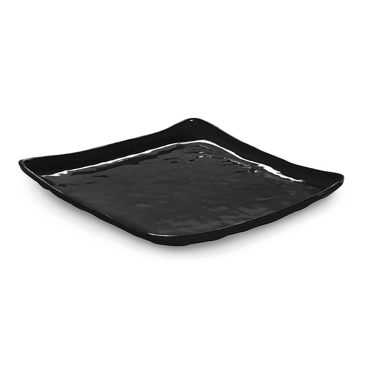 G.E.T. Enterprises ML-143-BK GET New Yorker Melamine Serving Platter, 16" x 16", Black - Default Title