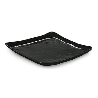 G.E.T. Enterprises ML-143-BK GET New Yorker Melamine Serving Platter, 16" x 16", Black - Default Title