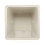 G.E.T. Enterprises ML-150-IR Melamine Crock, 3 qt., Ivory, 6/Case - photo 2