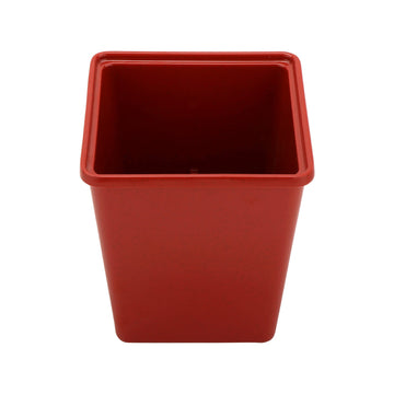 G.E.T. Enterprises ML-150-RSP Melamine Crock, 3 qt., Red, 6/Case - Default Title