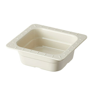 G.E.T. Enterprises ML-157-IV Melamine Food Pan, 1/6 Size, Ivory, 6/Case - Default Title