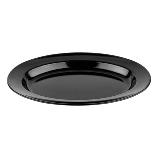G.E.T. Enterprises ML-15-BK GET Milano Melamine Platter, 13" x 18", Black, 6/Case - Default Title