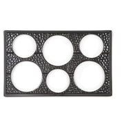 G.E.T. Enterprises ML-161-BK Melamine Adapter Plate, Full Size, Black - Default Title