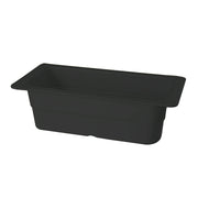 G.E.T. Enterprises ML-20-BK Melamine Food Pan, 1/3 Size, Black, 3/Case - Default Title