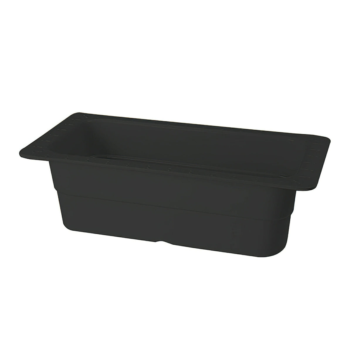 G.E.T. Enterprises ML-20-BK Melamine Food Pan, 1/3 Size, Black, 3/Case - Default Title