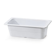 G.E.T. Enterprises ML-20-W Melamine Food Pan, 1/3 Size, White, 3/Case - Default Title