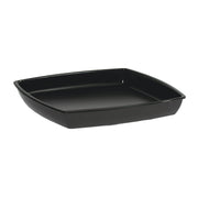 G.E.T. Enterprises ML-68-AB-BK GET Milano Melamine Bowl Insert, 28 qt., Black, 6/Case - Default Title