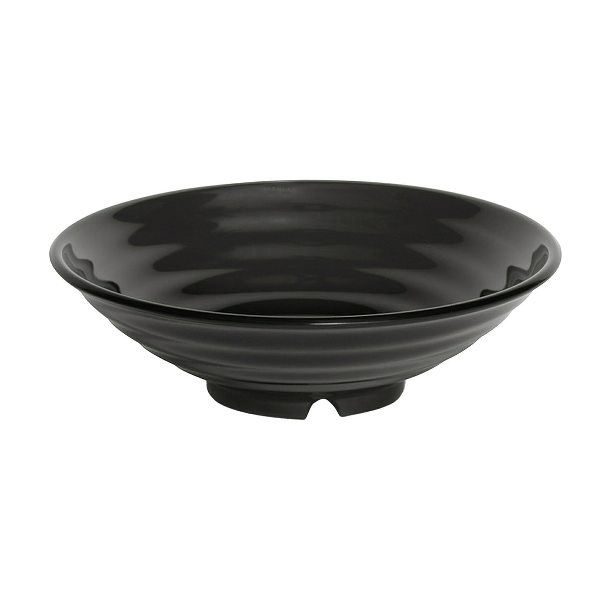 G.E.T. Enterprises ML-75-BK GET Milano Melamine Bowl, 4 qt., Black, 6/Case - Default Title