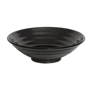 G.E.T. Enterprises ML-76-BK GET Milano Melamine Bowl Insert, 2 qt., Black, 12/Pack - Default Title