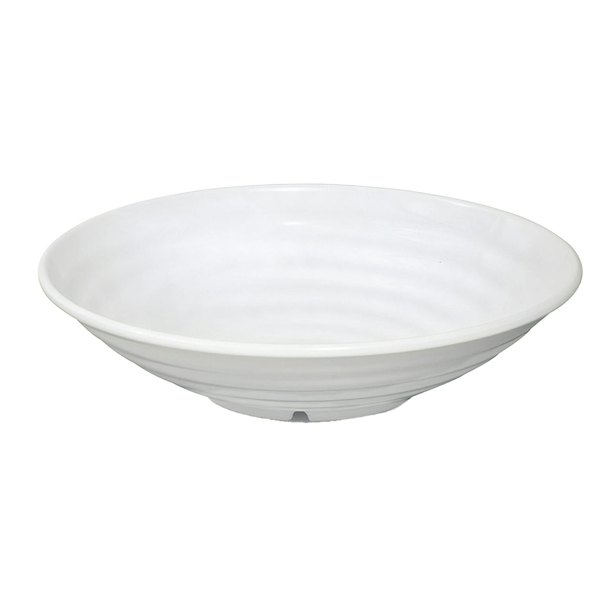 G.E.T. Enterprises ML-76-W GET Milano Melamine Bowl Insert, 2 qt., White, 12/Pack - Default Title