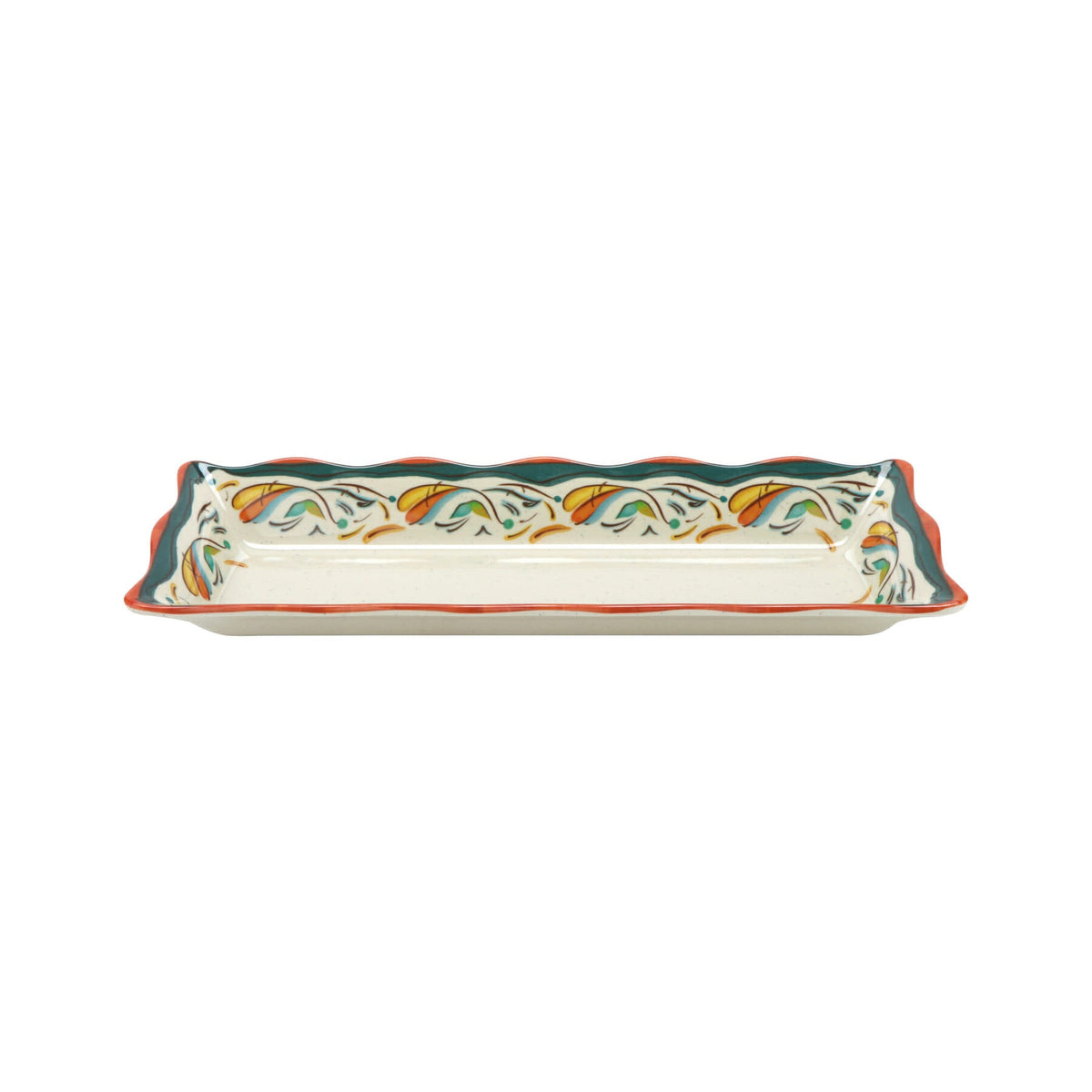 G.E.T. Enterprises ML-87 GET Bella Fresco Melamine Tray - Ivory