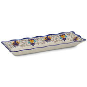 G.E.T. Enterprises ML-87 GET Bella Fresco Melamine Tray - Blue White