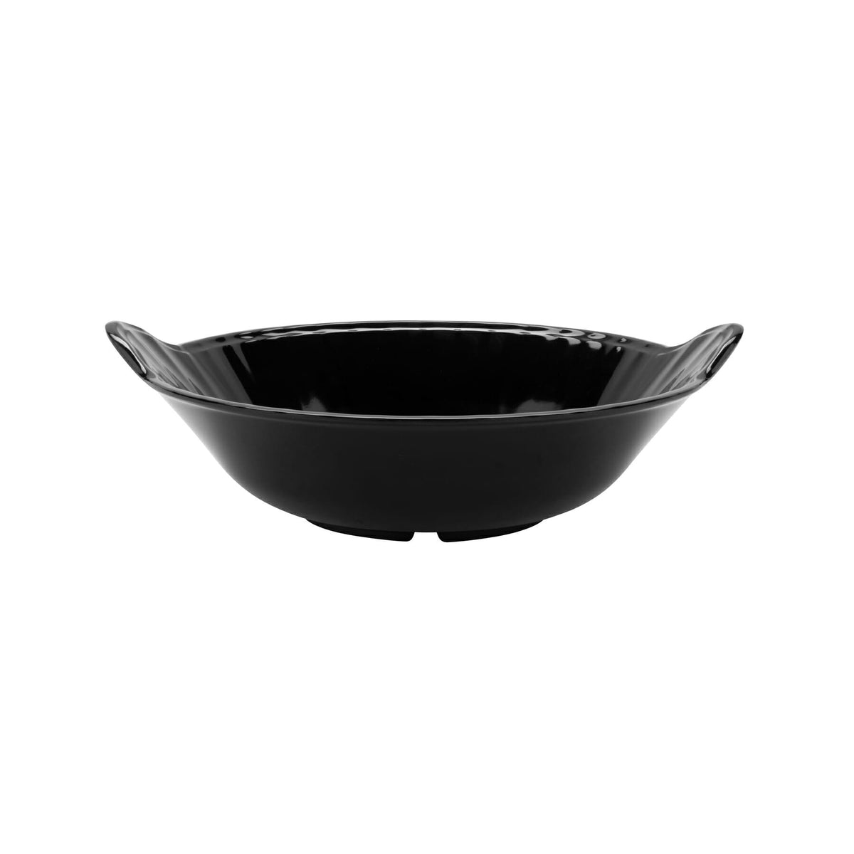 G.E.T. Enterprises ML-93-BK GET Siciliano Melamine Bowl, 2 qt., Black, 6/Case - photo 2