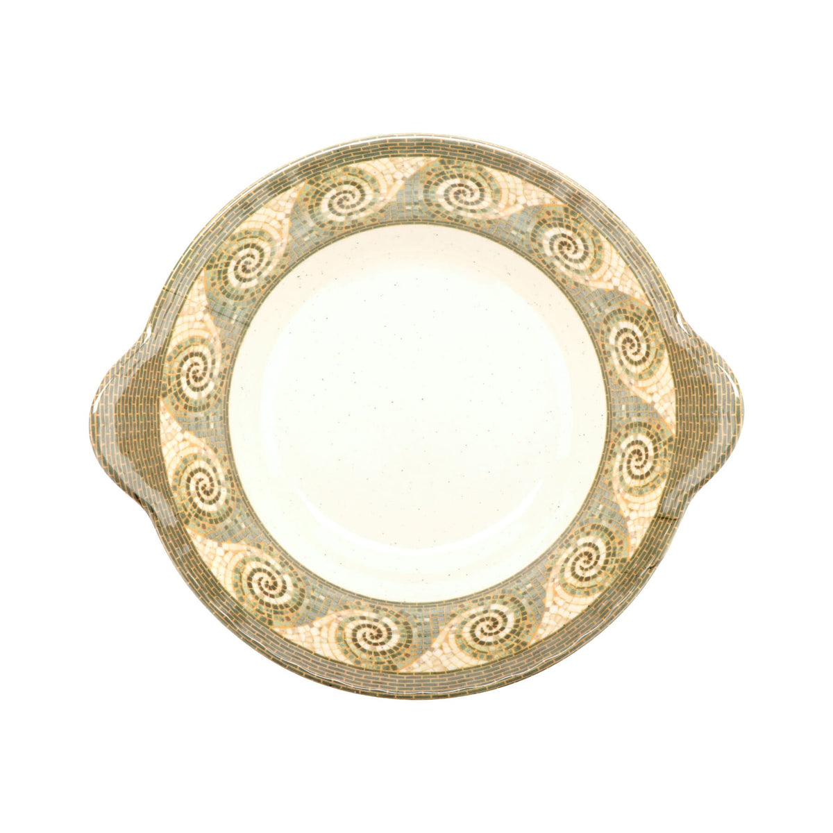 G.E.T. Enterprises ML-94-MO GET Mosaic Melamine Bowl, 3 qt., Beige, 6/Case - photo 2