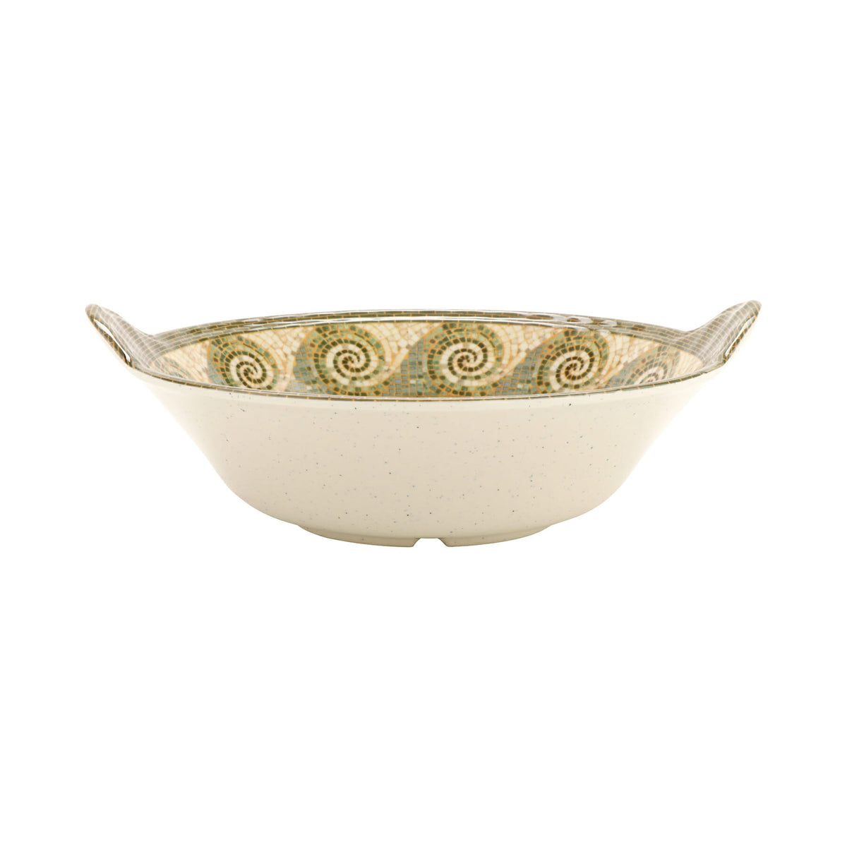 G.E.T. Enterprises ML-94-MO GET Mosaic Melamine Bowl, 3 qt., Beige, 6/Case - photo 3