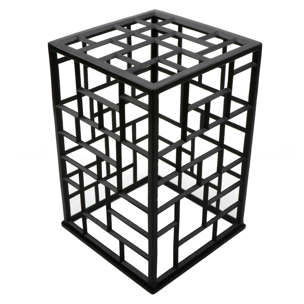 G.E.T. Enterprises GET Bugambilia Mondrian Aluminum Riser, Black - 10"