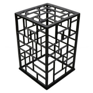 G.E.T. Enterprises GET Bugambilia Mondrian Aluminum Riser, Black - 10"