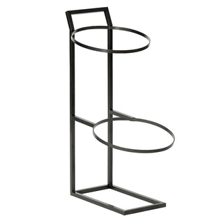 G.E.T. Enterprises MTS-28-MG GET Urban Renewal Metal Merchandising Stand, 11 1/2" Diameter, Black - Default Title