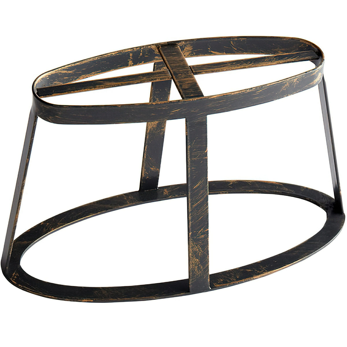 G.E.T. Enterprises MTS-OV6-AB GET Madison Avenue Metal Stand Pedestal, 6" High - Default Title
