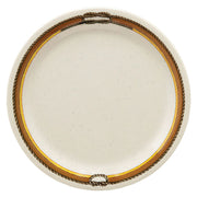 G.E.T. Enterprises NP-10-RD GET Diamond Rodeo Melamine Plate, 10 1/2" Diameter, Ivory, 12/Case - Default Title