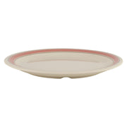 G.E.T. Enterprises NP-7-OX GET Diamond Oxford Melamine Plate, 7 1/4" Diameter, White, 48/Case - photo 2