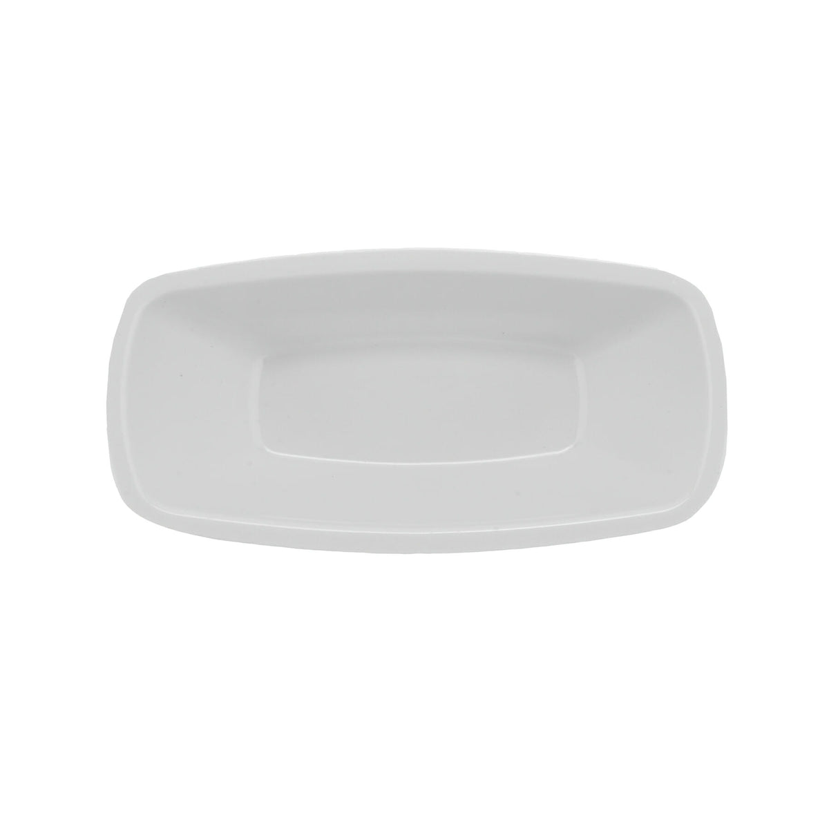 G.E.T. Enterprises OB-1-W GET Oval Acclaim Melamine Ramekin, 1 oz., White, 24/Case - photo 2