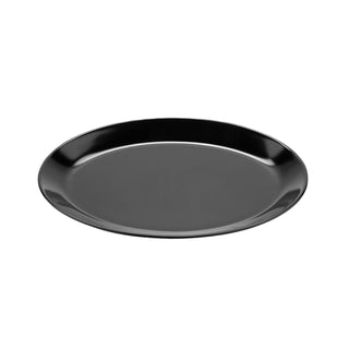 G.E.T. Enterprises OP-1080-BK GET Settlement Oasis Melamine Platter, 7 3/4" x 10", Black, 12/Case - Default Title