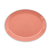 G.E.T. Enterprises OP-1080-GF GET Settlement Oasis Melamine Platter, 7 3/4" x 10", Pink, 12/Case - photo 2