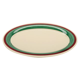 G.E.T. Enterprises OP-120-PO GET Diamond Portofino Melamine Platter, 9" x 12", Ivory, 12/Case - Default Title