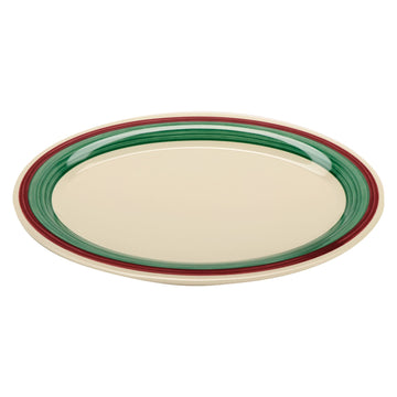 G.E.T. Enterprises OP-120-PO GET Diamond Portofino Melamine Platter, 9" x 12", Ivory, 12/Case - Default Title