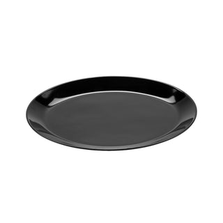 G.E.T. Enterprises OP-1300-BK GET Settlement Oasis Melamine Platter, 9 1/2" x 12", Black, 12/Case - Default Title