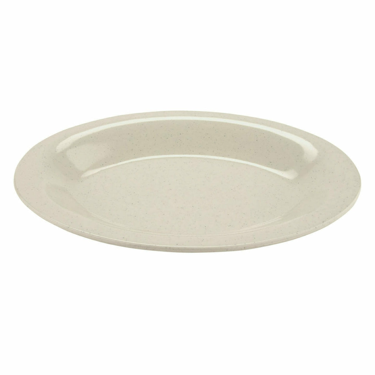 G.E.T. Enterprises OP-215-IR GET Santa Fe Ironstone Melamine Platter, 8" x 11 1/2", Ivory, 24/Case - Default Title