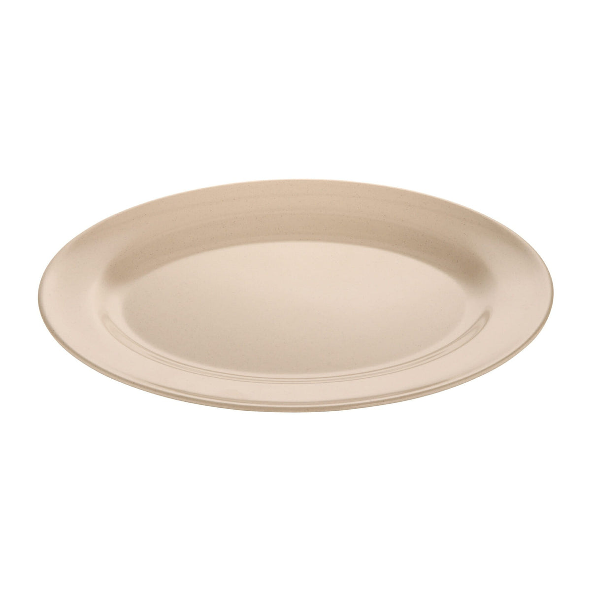 G.E.T. Enterprises OP-220-S GET Tahoe Melamine Platter, 9" x 12", Beige, 24/Case - Default Title