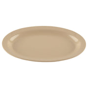 G.E.T. Enterprises OP-610 GET Creative Table Melamine Platter Set, 6 3/4" x 10", 24/Case - Beige / Glossy