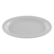 G.E.T. Enterprises OP-610 GET Creative Table Melamine Platter Set, 6 3/4" x 10", 24/Case - White / Glossy