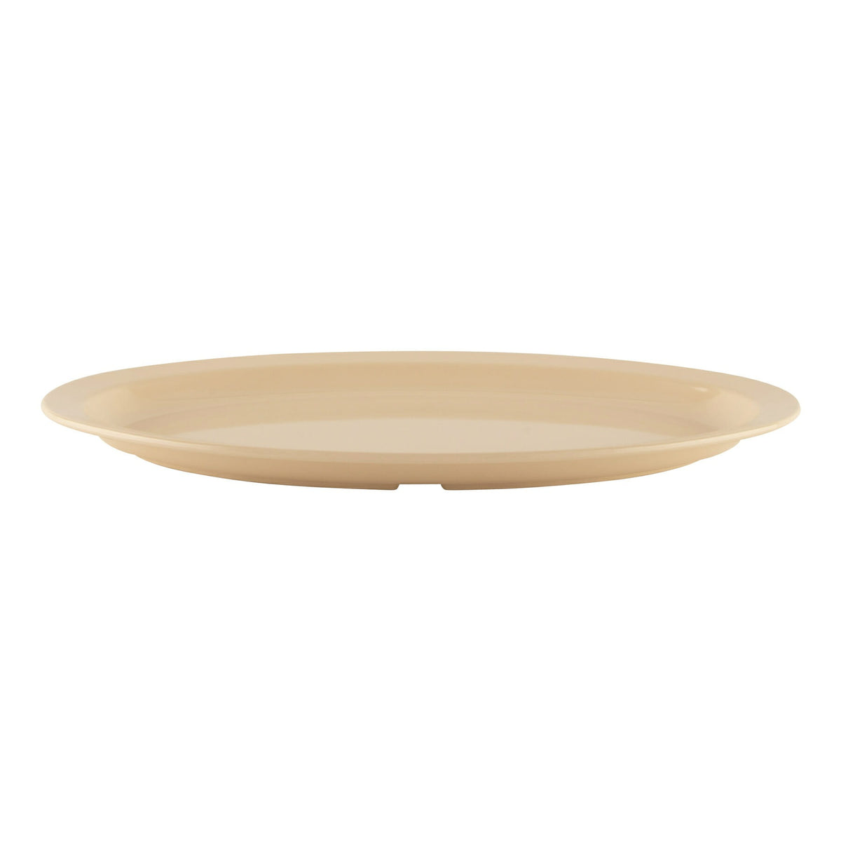 G.E.T. Enterprises OP-616-T GET SuperMel Melamine Platter, 11" x 15 3/4", Beige, 12/Case - photo 2