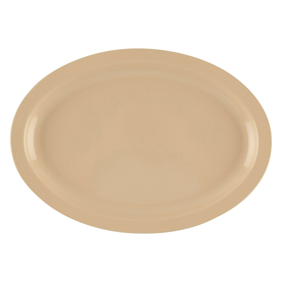 G.E.T. Enterprises OP-616-T GET SuperMel Melamine Platter, 11" x 15 3/4", Beige, 12/Case - photo 3