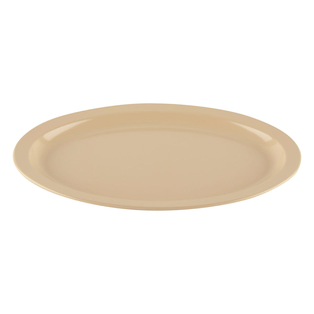 G.E.T. Enterprises OP-616-T GET SuperMel Melamine Platter, 11" x 15 3/4", Beige, 12/Case - Default Title