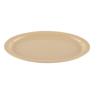 G.E.T. Enterprises OP-616-T GET SuperMel Melamine Platter, 11" x 15 3/4", Beige, 12/Case - Default Title