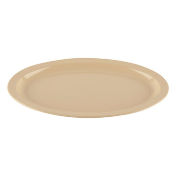 G.E.T. Enterprises OP-616-T GET SuperMel Melamine Platter, 11" x 15 3/4", Beige, 12/Case - Default Title