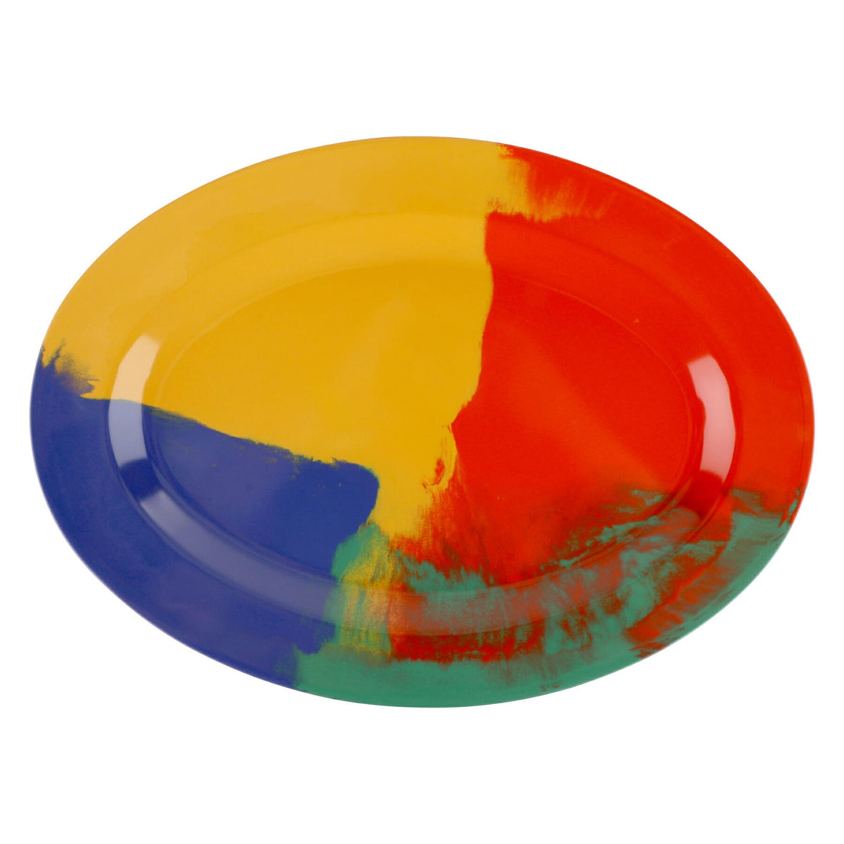 G.E.T. Enterprises OP-621-CE GET Diamond Celebration Melamine Platter, 15" x 21", Assorted, 12/Case - photo 2