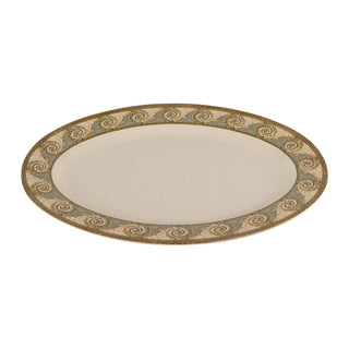 G.E.T. Enterprises OP-621-MO GET Mosaic Melamine Platter, 15" x 21", Beige, 12/Pack - Default Title