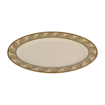 G.E.T. Enterprises OP-630-MO GET Mosaic Melamine Platter, 20 1/4" x 30", Beige, 6/Pack - Default Title