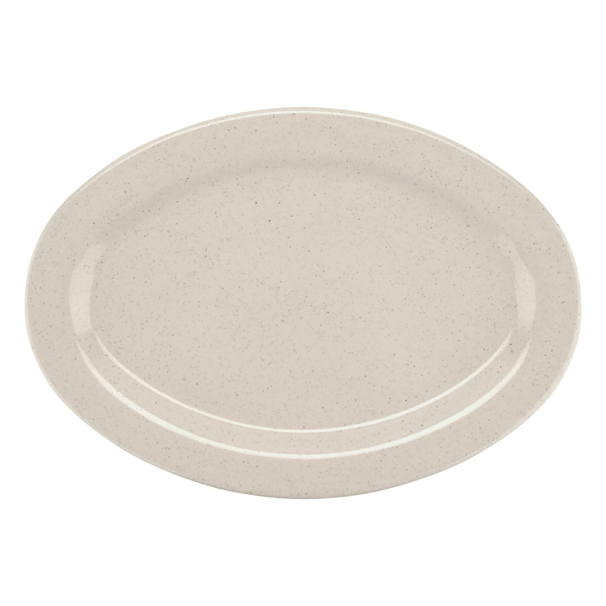 G.E.T. Enterprises GET Santa Fe Ironstone Melamine Platter, Ivory - photo 4
